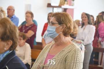 Misa y procesión religiosa en Cazadores/Francisco Javier Santana.